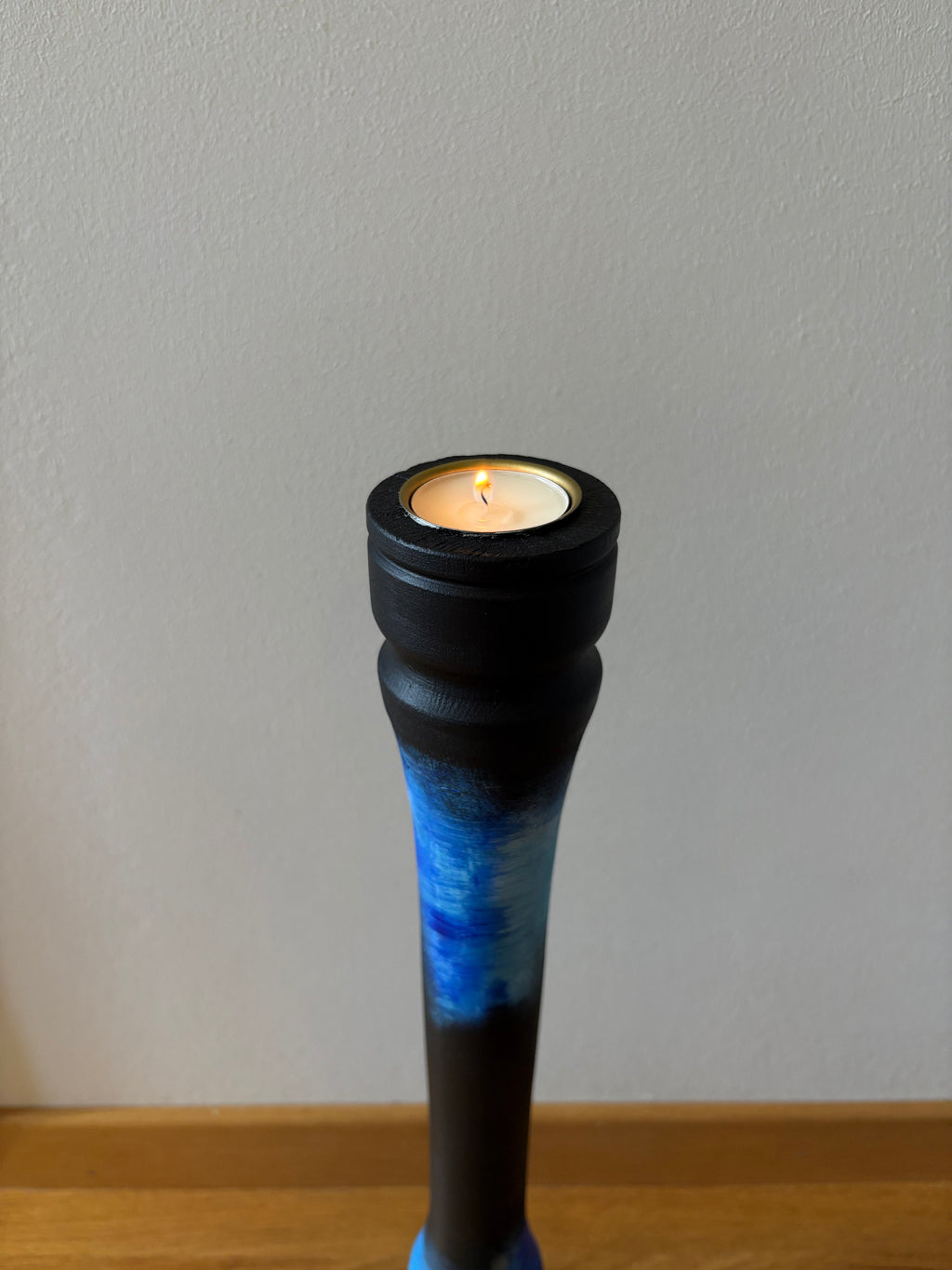 Redesign - Håndmalt lysestake