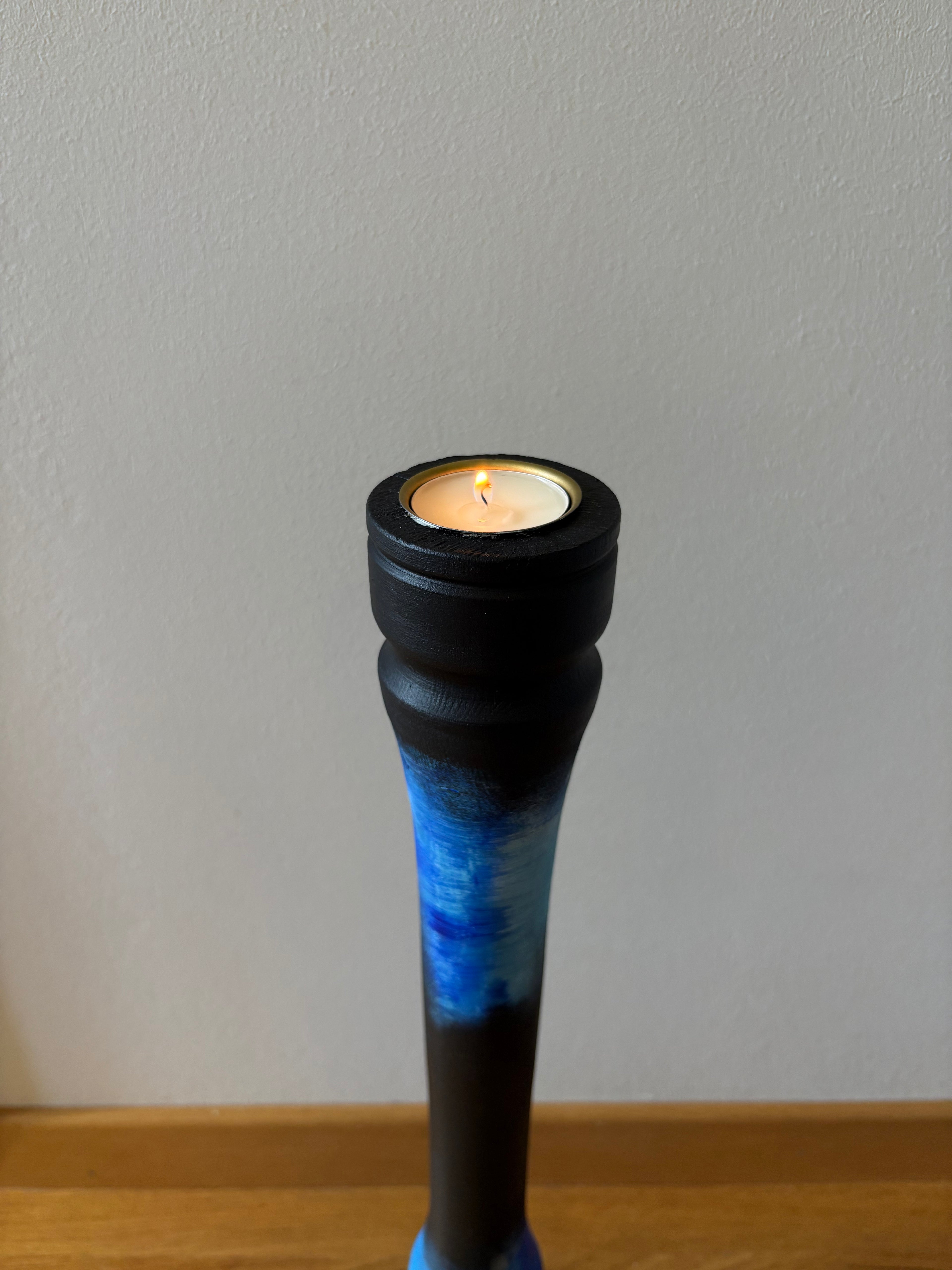 Redesign - Håndmalt lysestake
