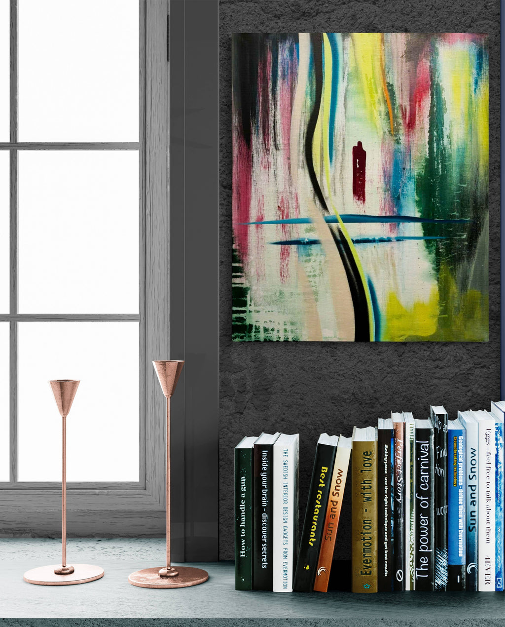 "Rift i lyset" 50x60 cm