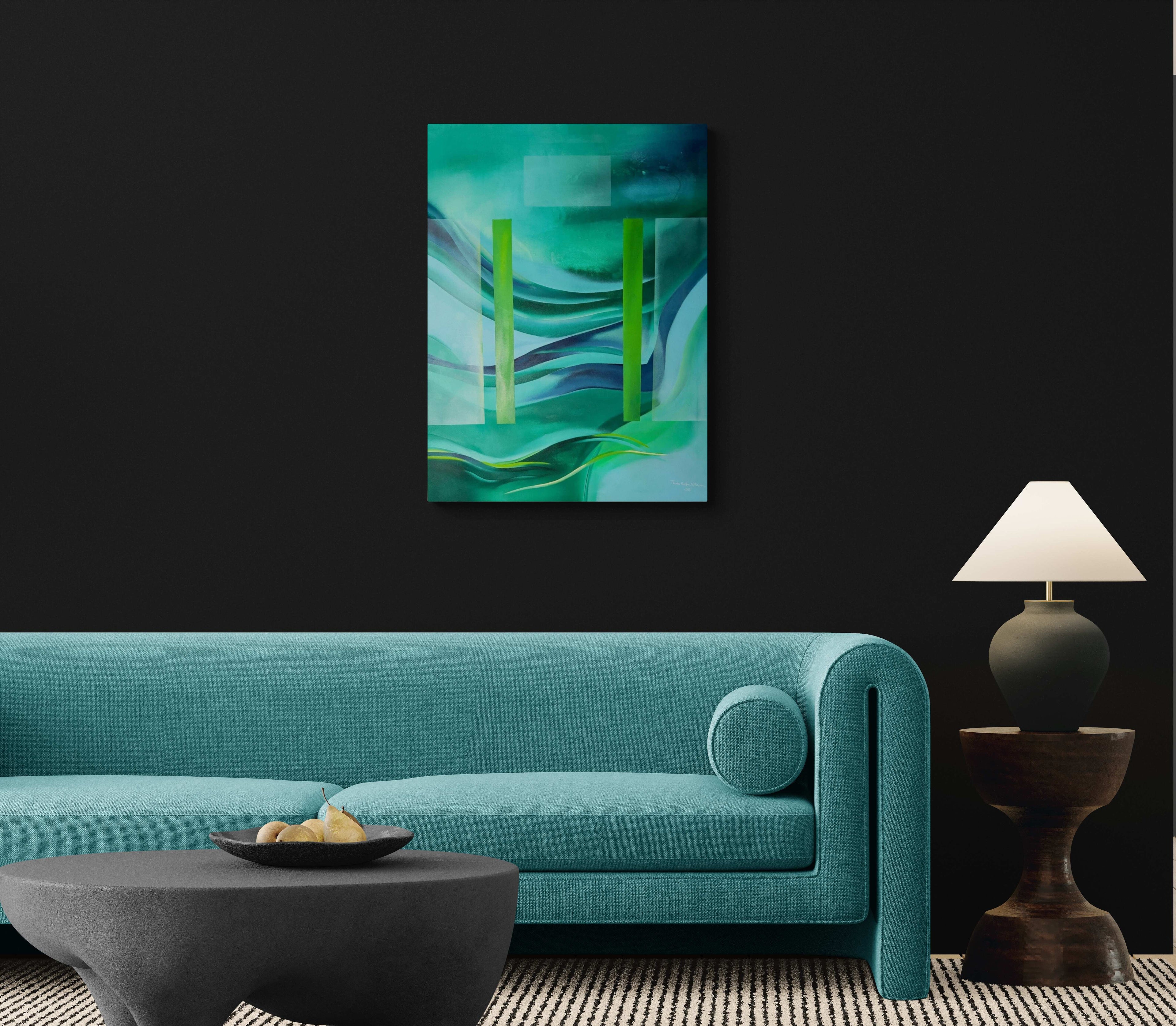 "Når det faller til ro" 60x80 cm