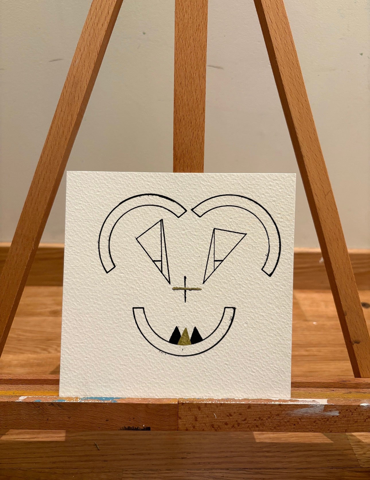 Tegning / Mixed media - The sign