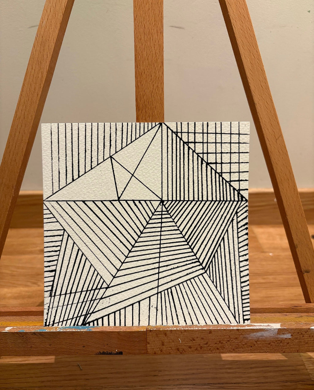 Tegning/ Mixed media - Cube I