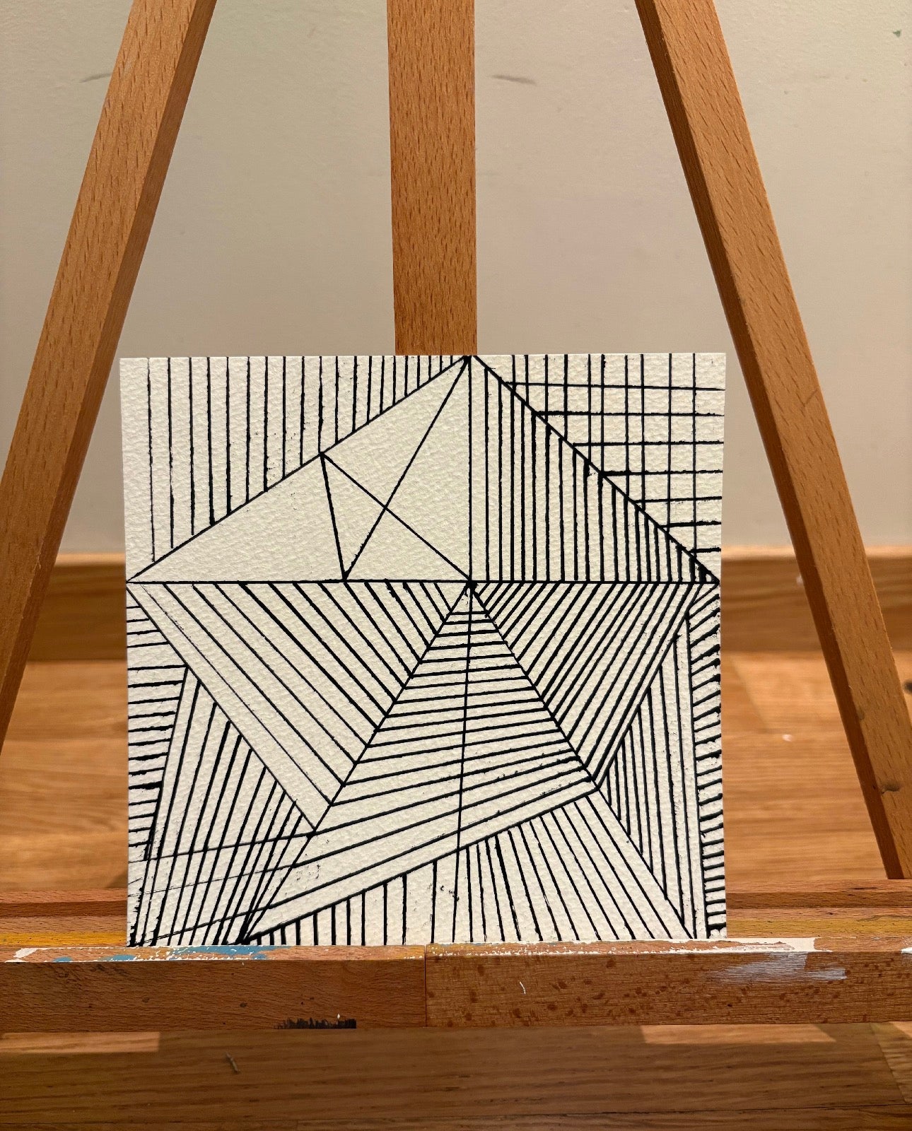 Tegning/ Mixed media - Cube I