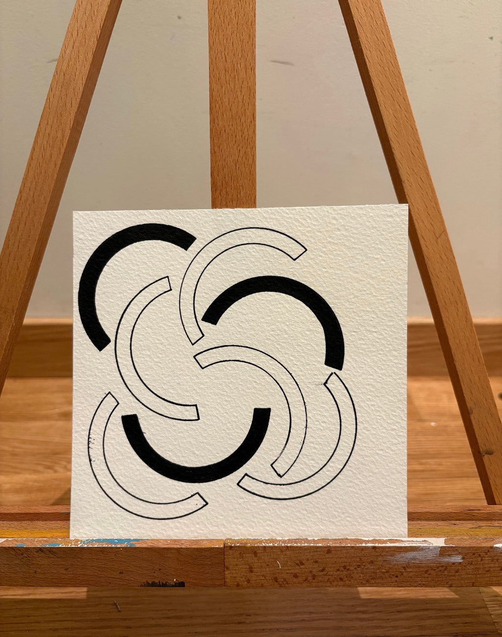 Tegning / Mixed media - Rhythms