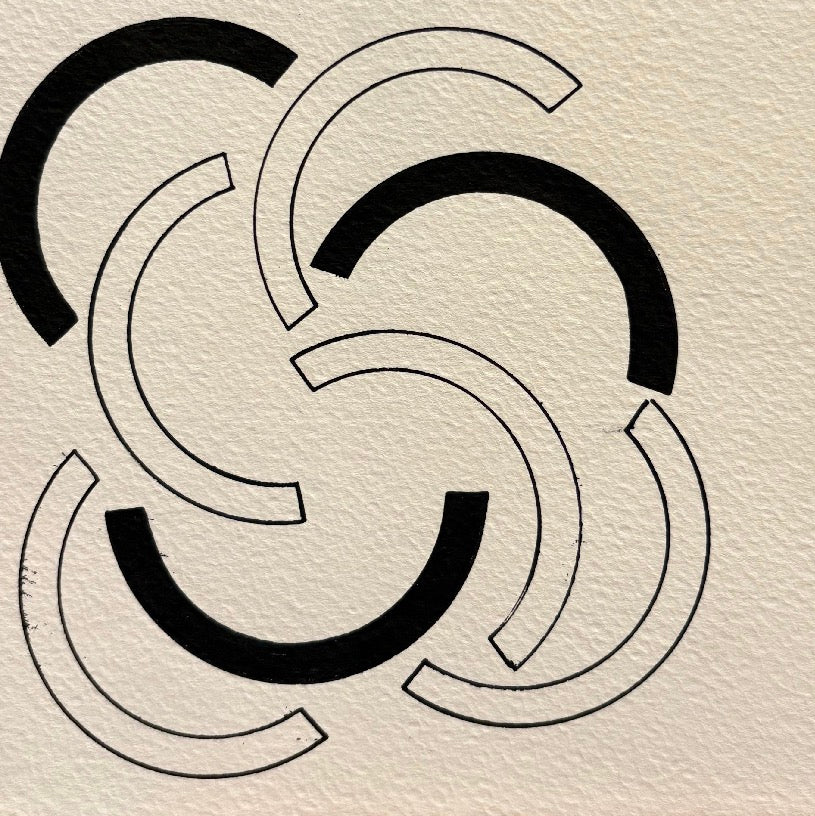 Tegning / Mixed media - Rhythms