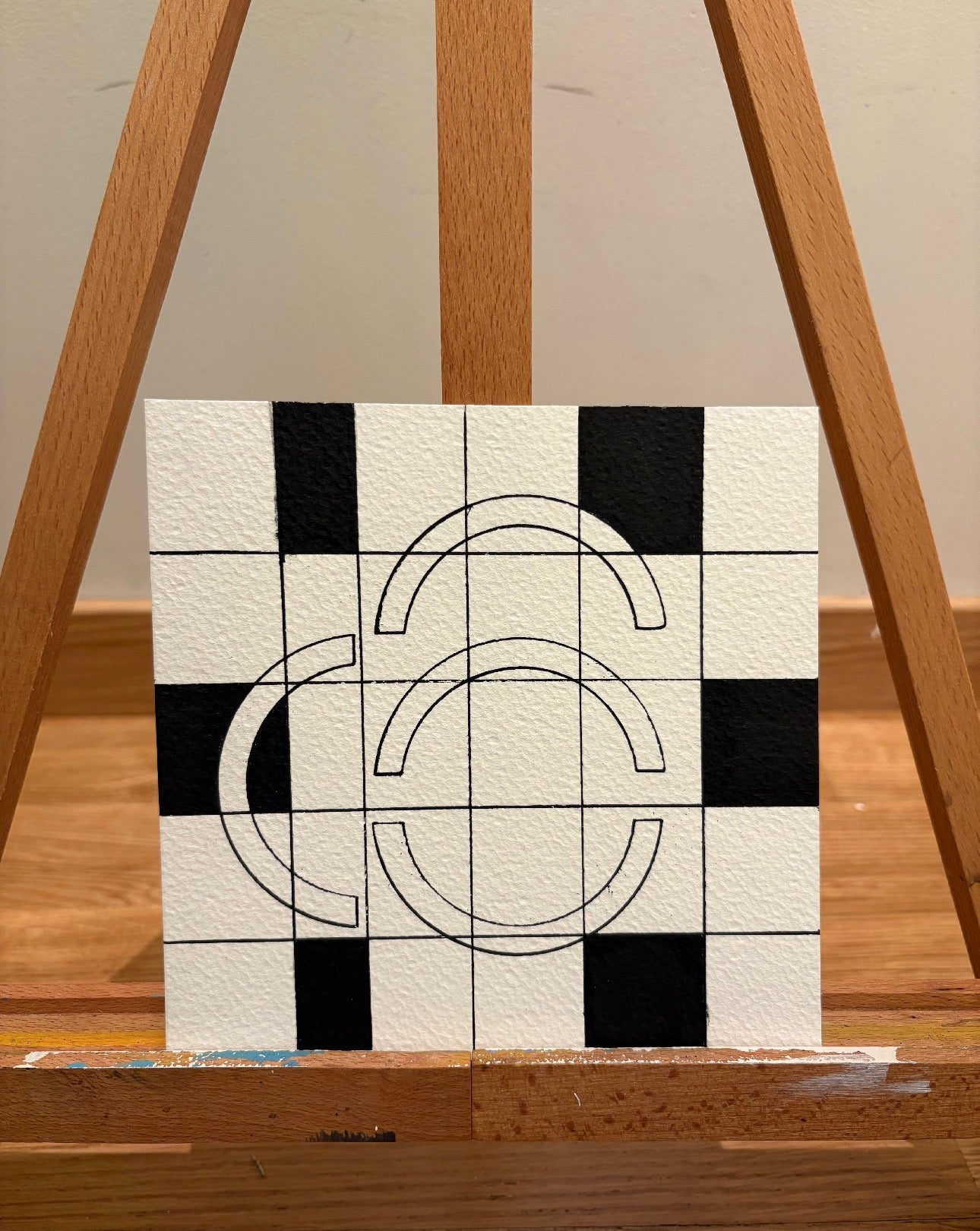 Tegning/ Mixed media - Rhythms II