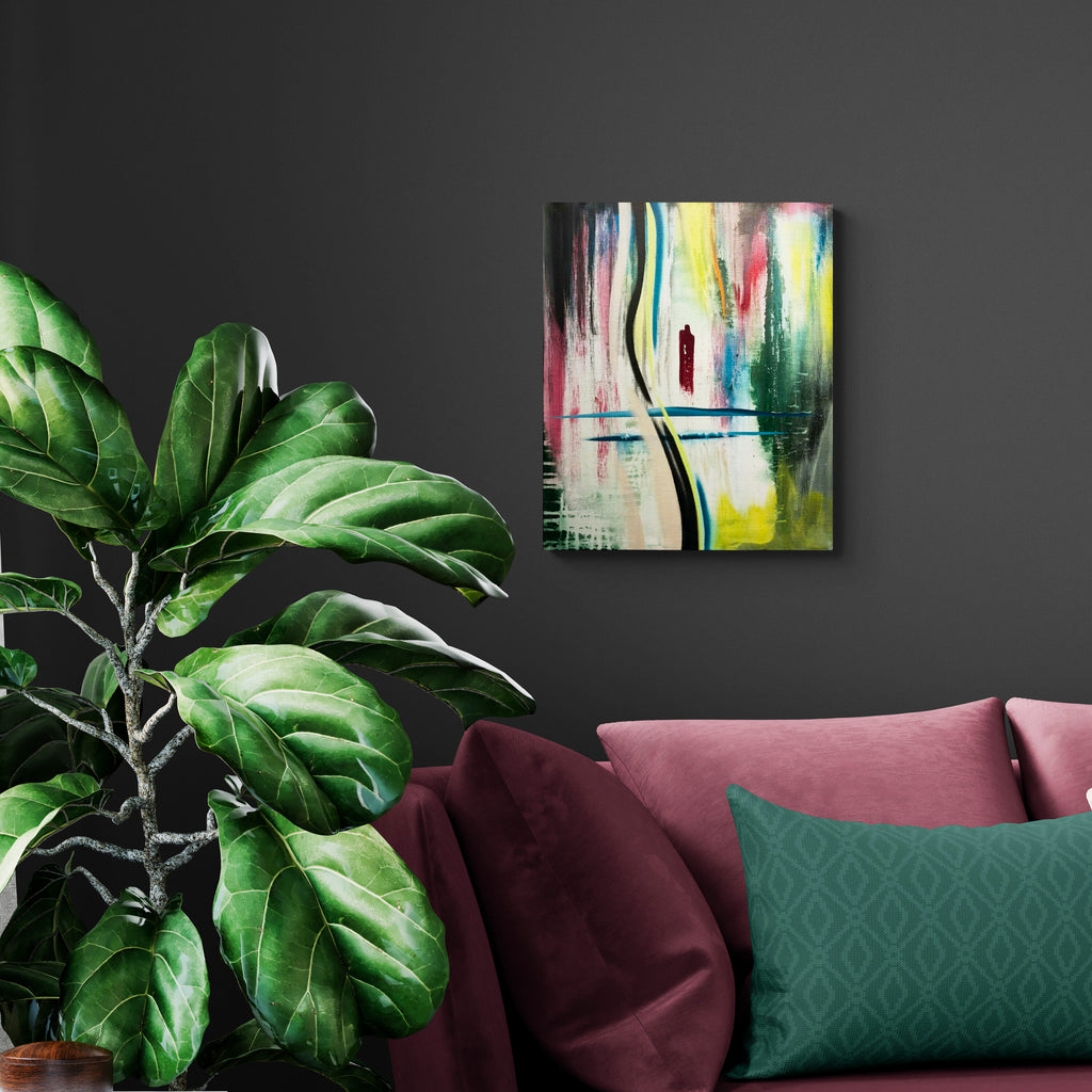 "Rift i lyset" 50x60 cm